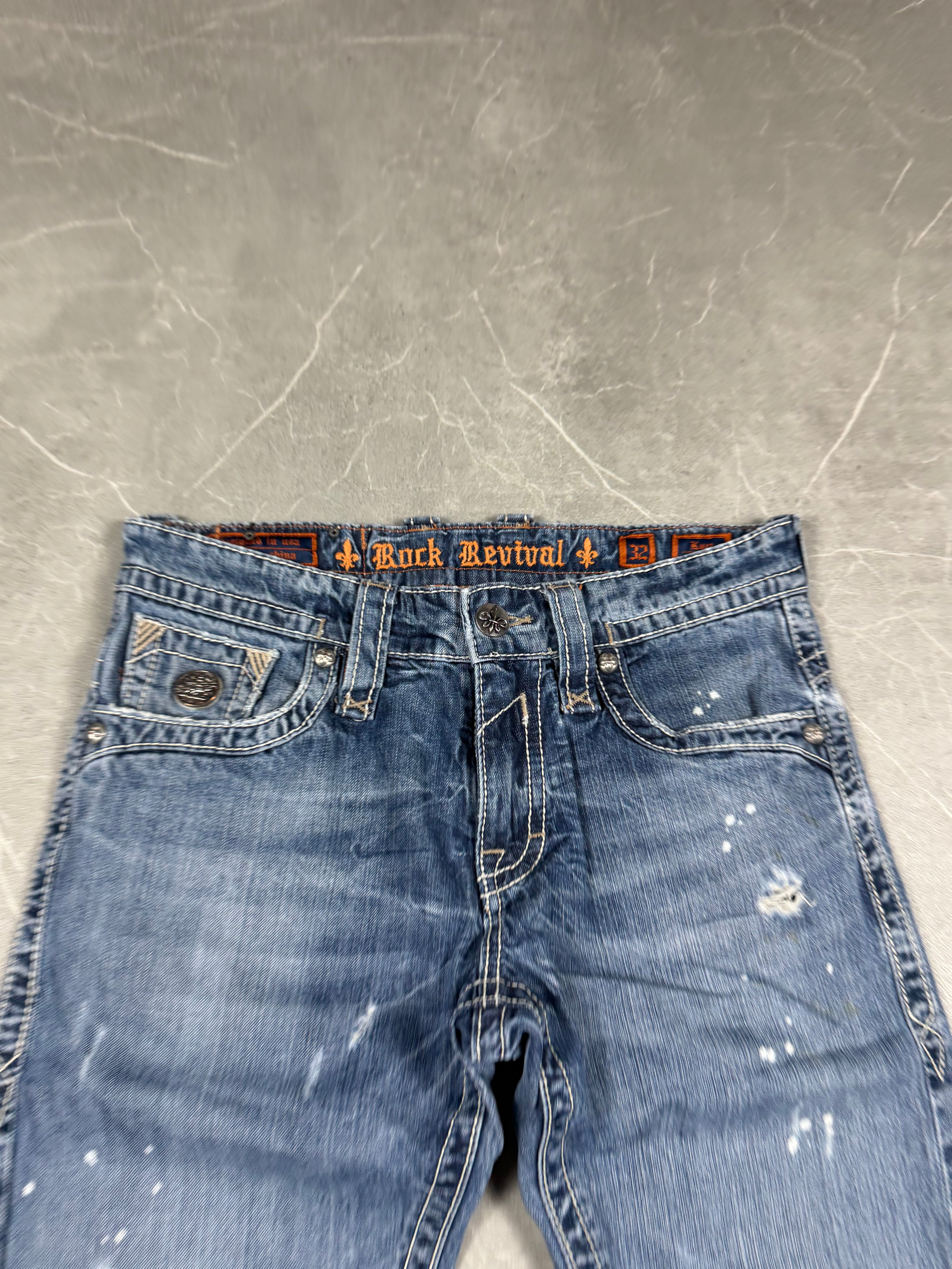 Rock Revival washed Jeans (M)