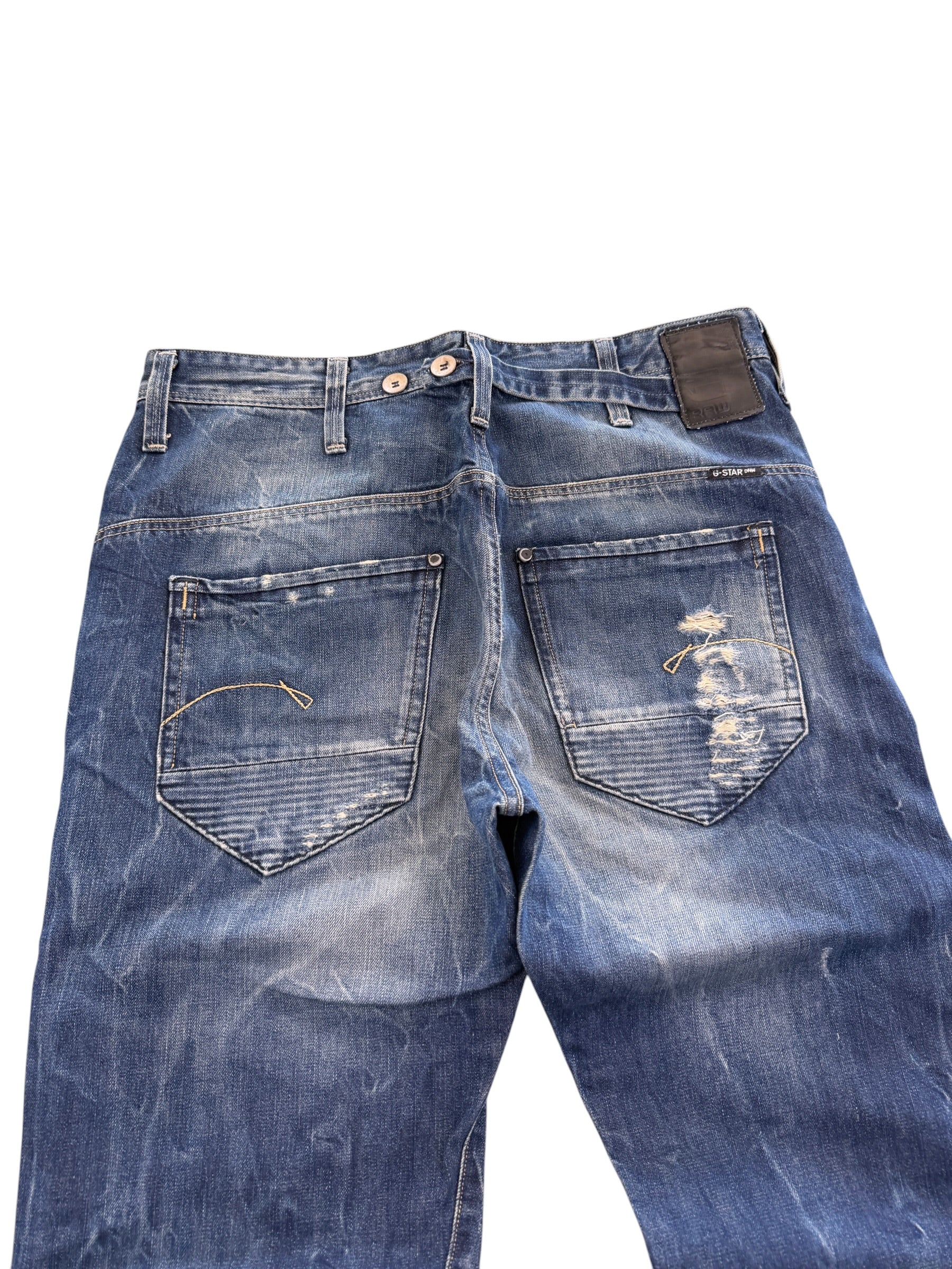 Gstar washed Straight Jeans (XS-S)