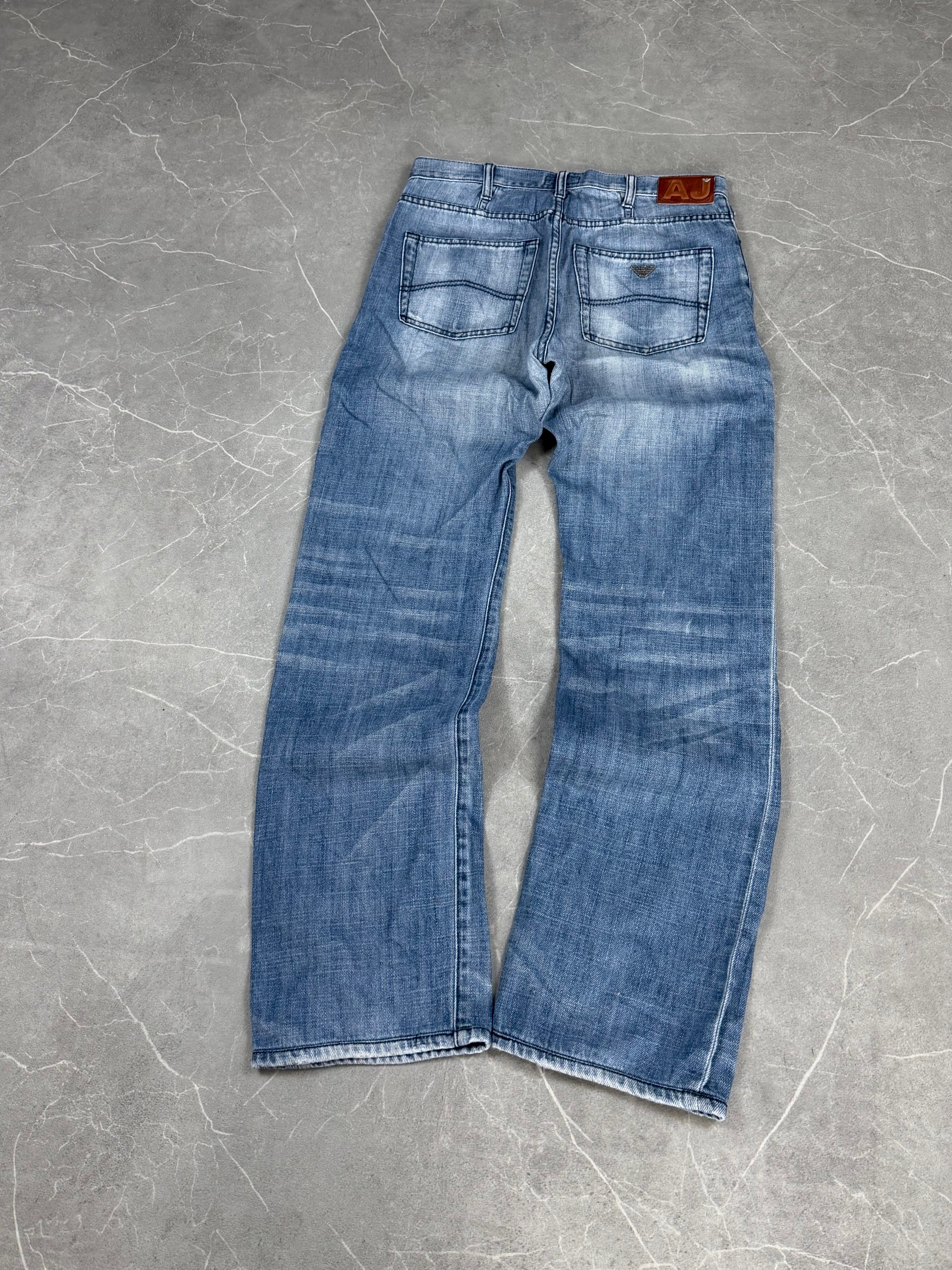 Armani vintage washed Straight Jeans (XS-S)