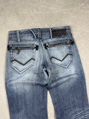 Vintage Washed Slim Jeans (S)