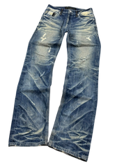 Ultra Washed Straight-Fit Jeans (S-M)