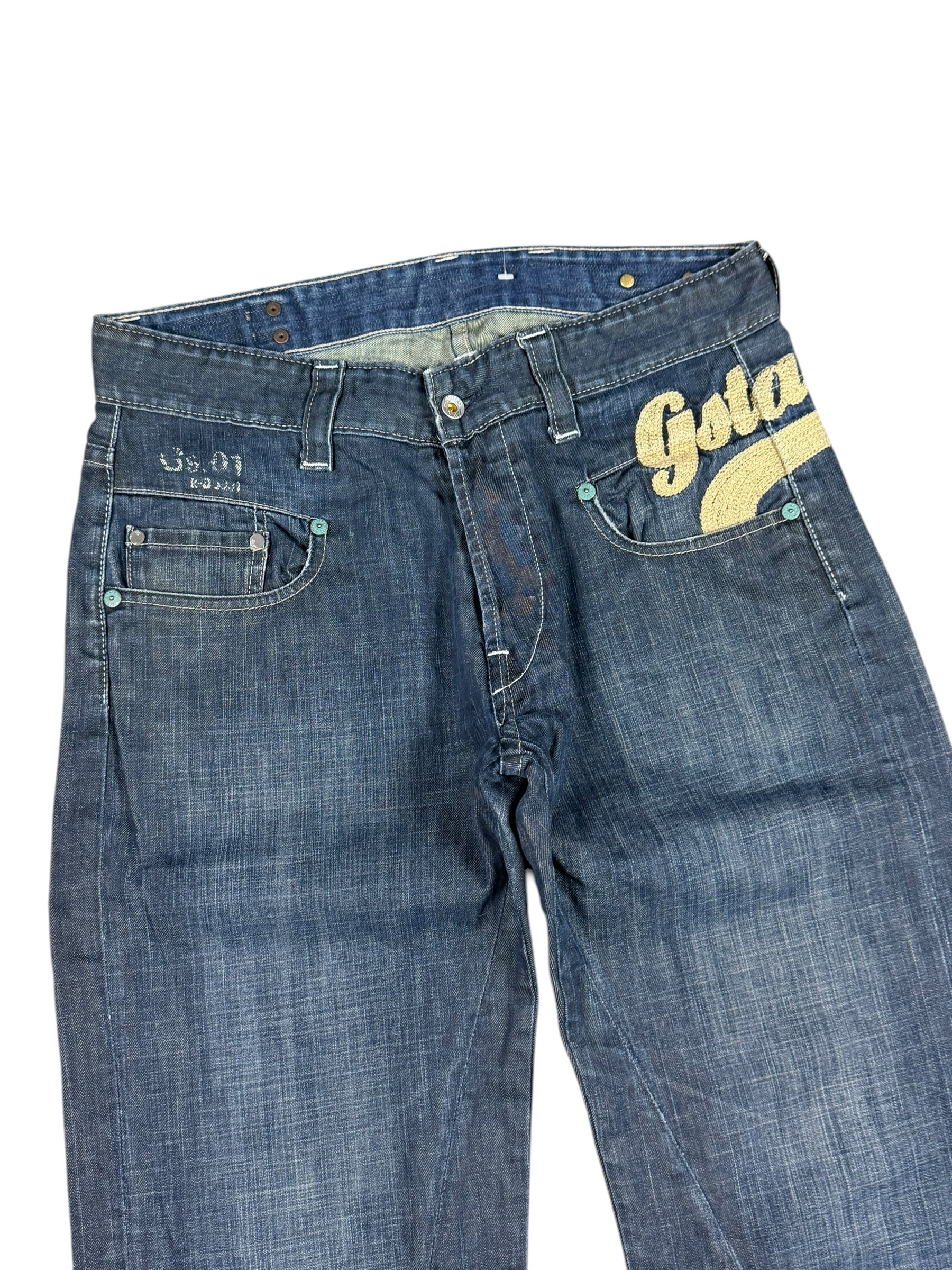Gstar vintage Big Logo Bootcut Jeans (XL)