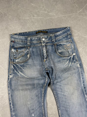 Vintage washed Straight Jeans (S-M)