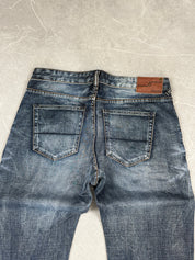 Vintage washed Straight-Fit Jeans (M-L)