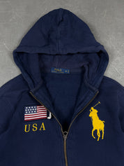 Ralph Lauren Big Pony USA Zipper (S)