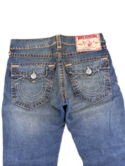 True Religion vintage washed Bootcut Jeans (M)