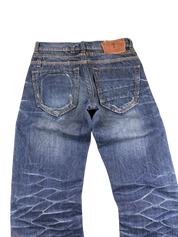 Ultra washed Straight Jeans (XS)