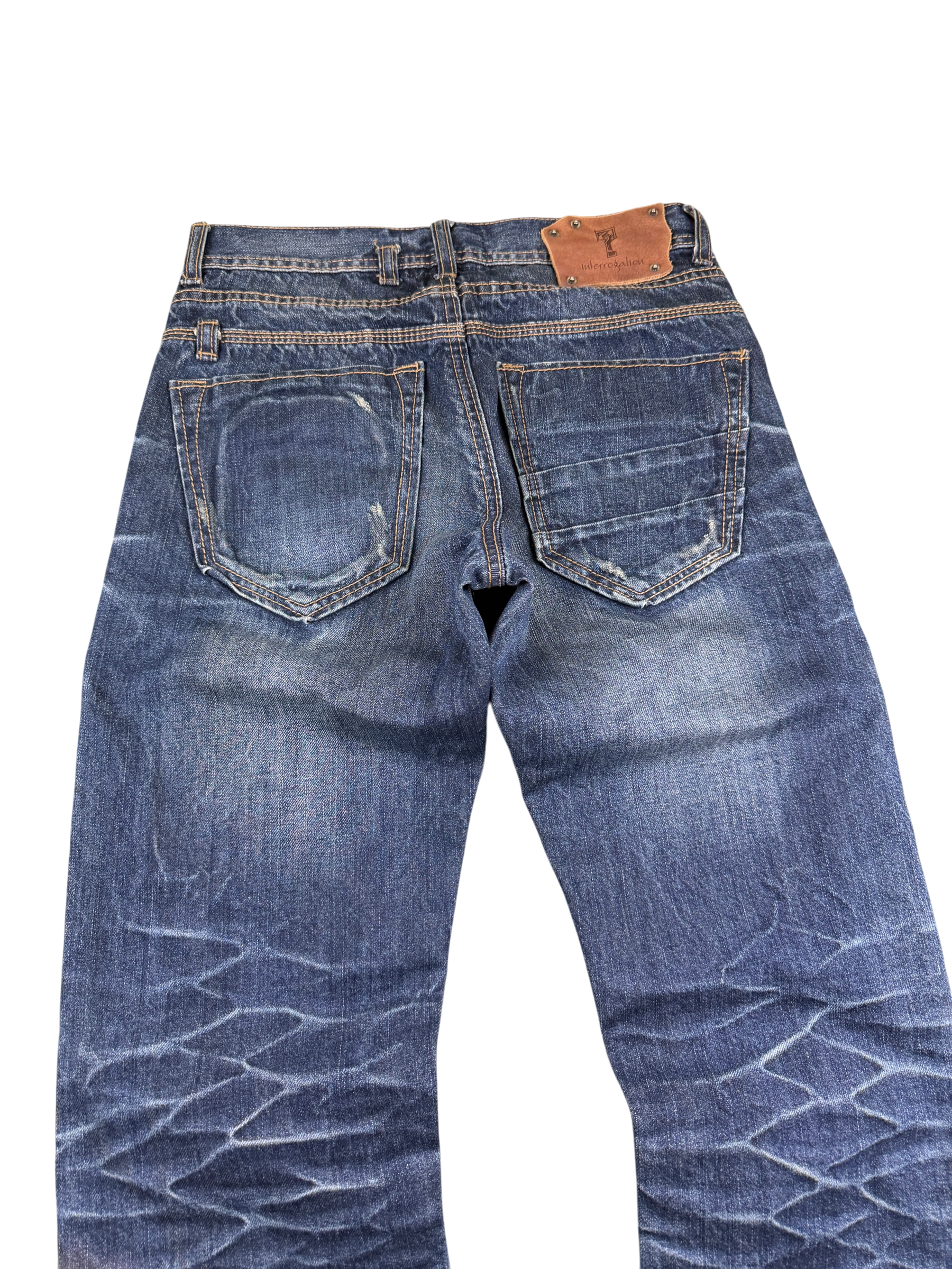Ultra washed Straight Jeans (XS)