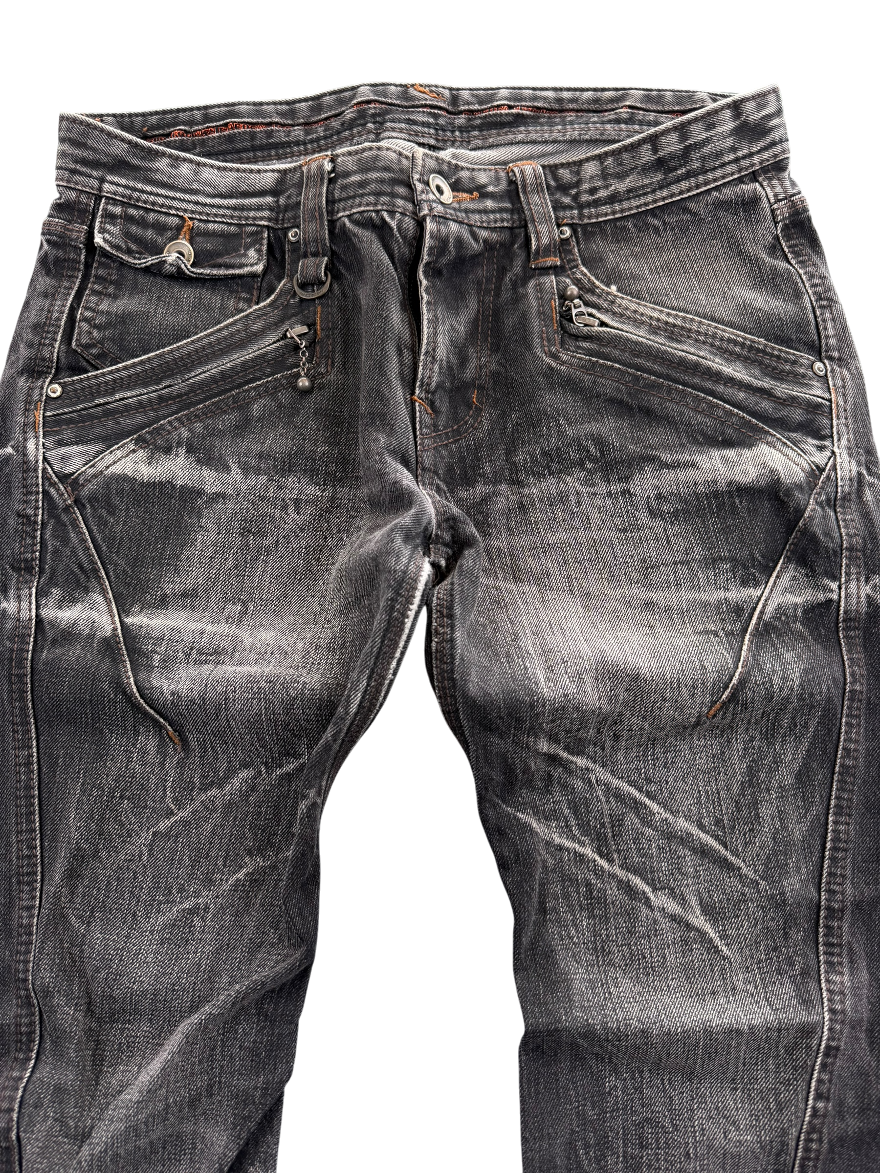 Ultra washed Straightfit Jeans (XXS-XS)