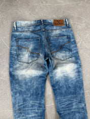 Vintage washed Straight Jeans (S)