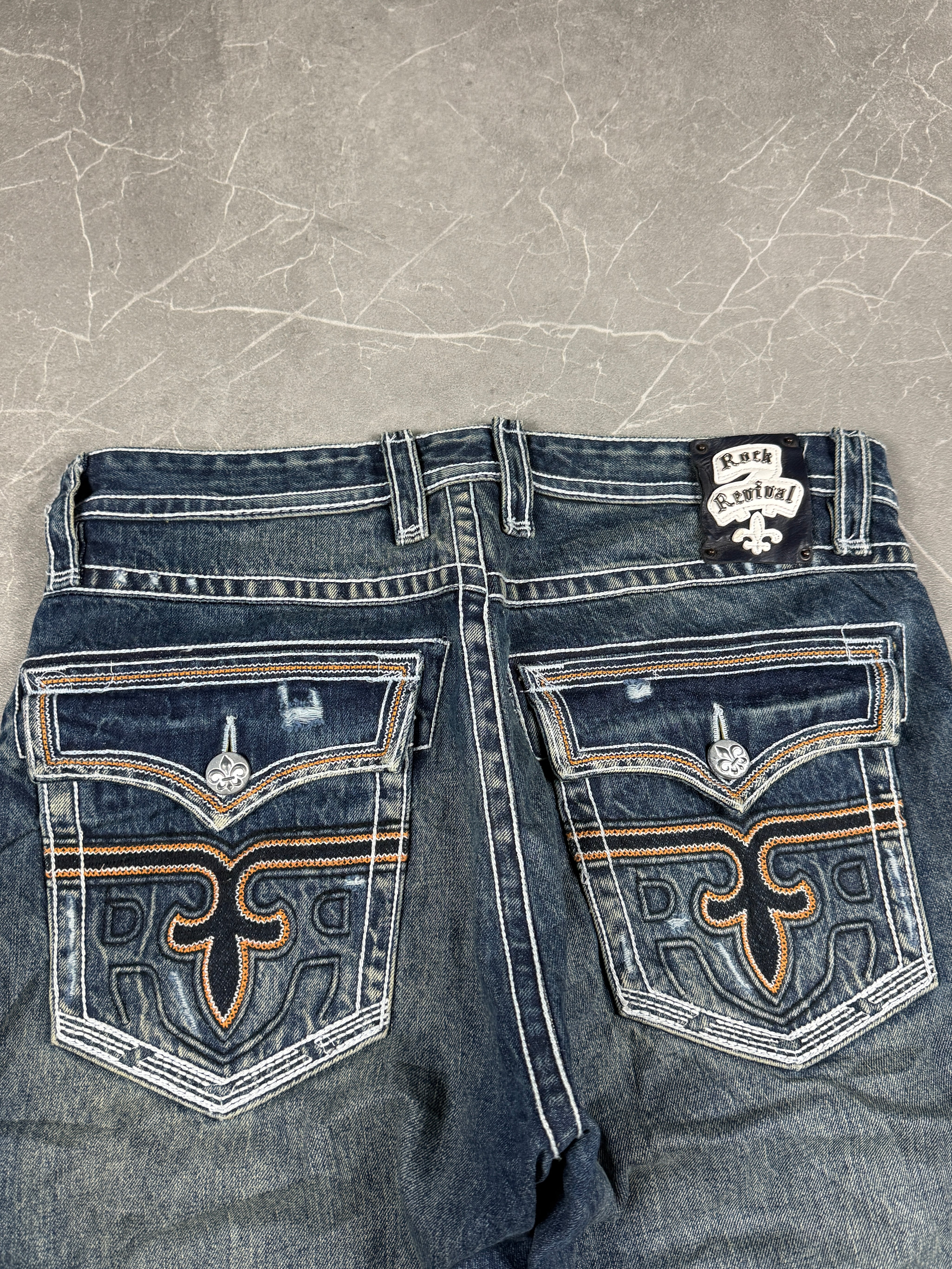 Rock Revival washed Jeans (S)