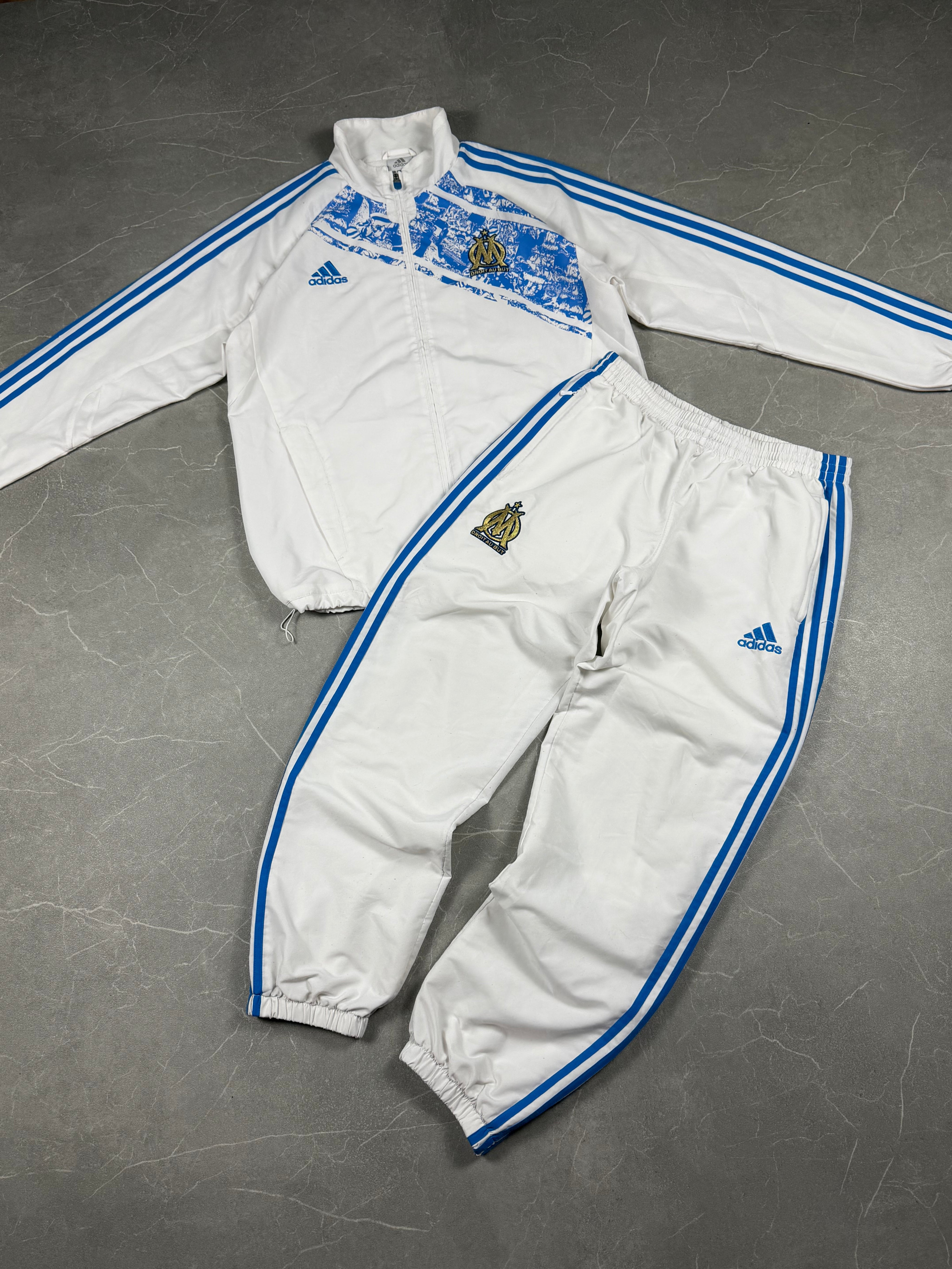 Vintage Adidas Olympique Marseille Tracksuit (L)