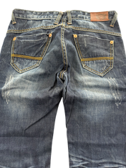 Washed Bootcut Jeans (XXS)