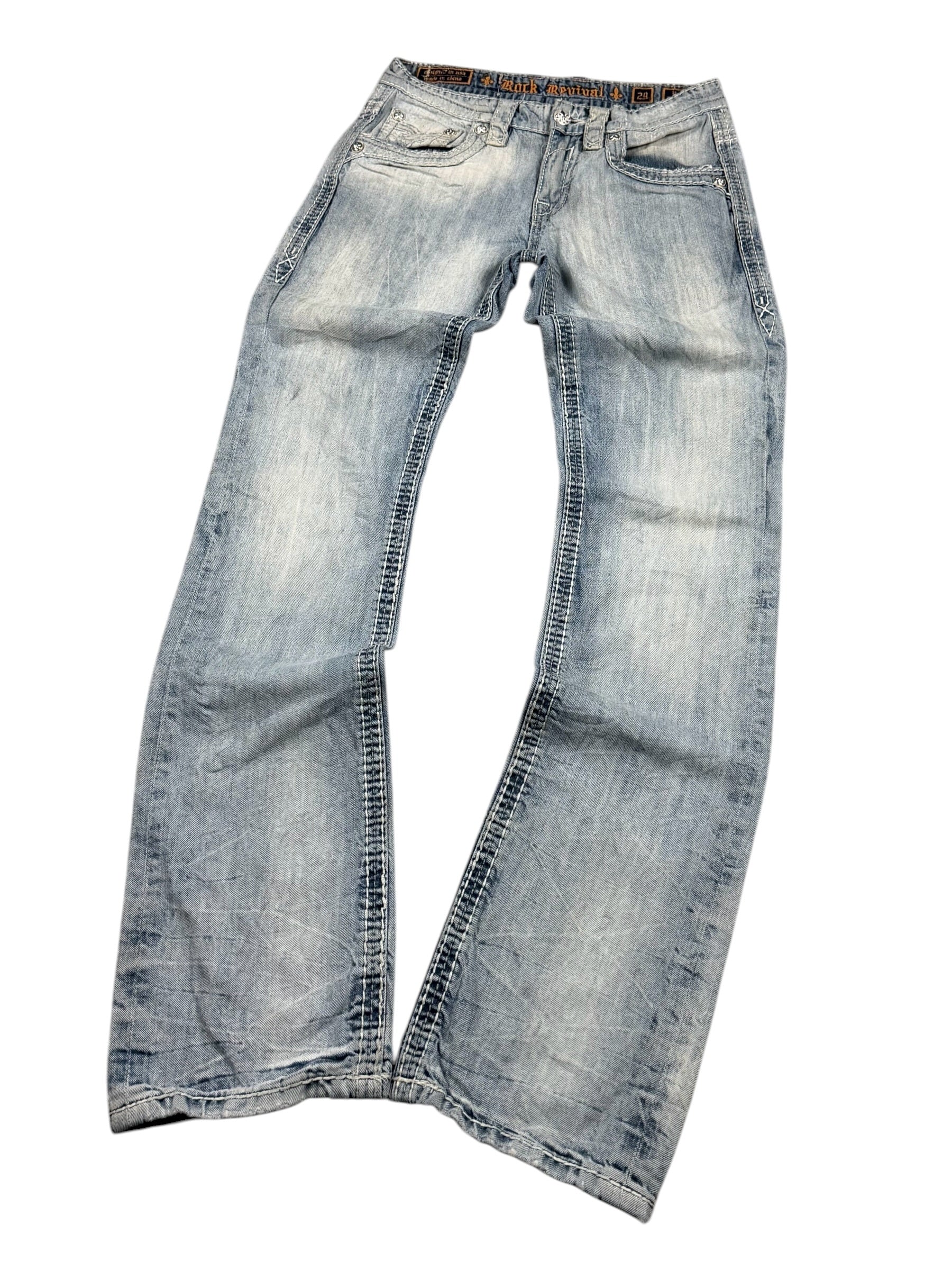 Rock Revival Straight-Fit Jeans (S)