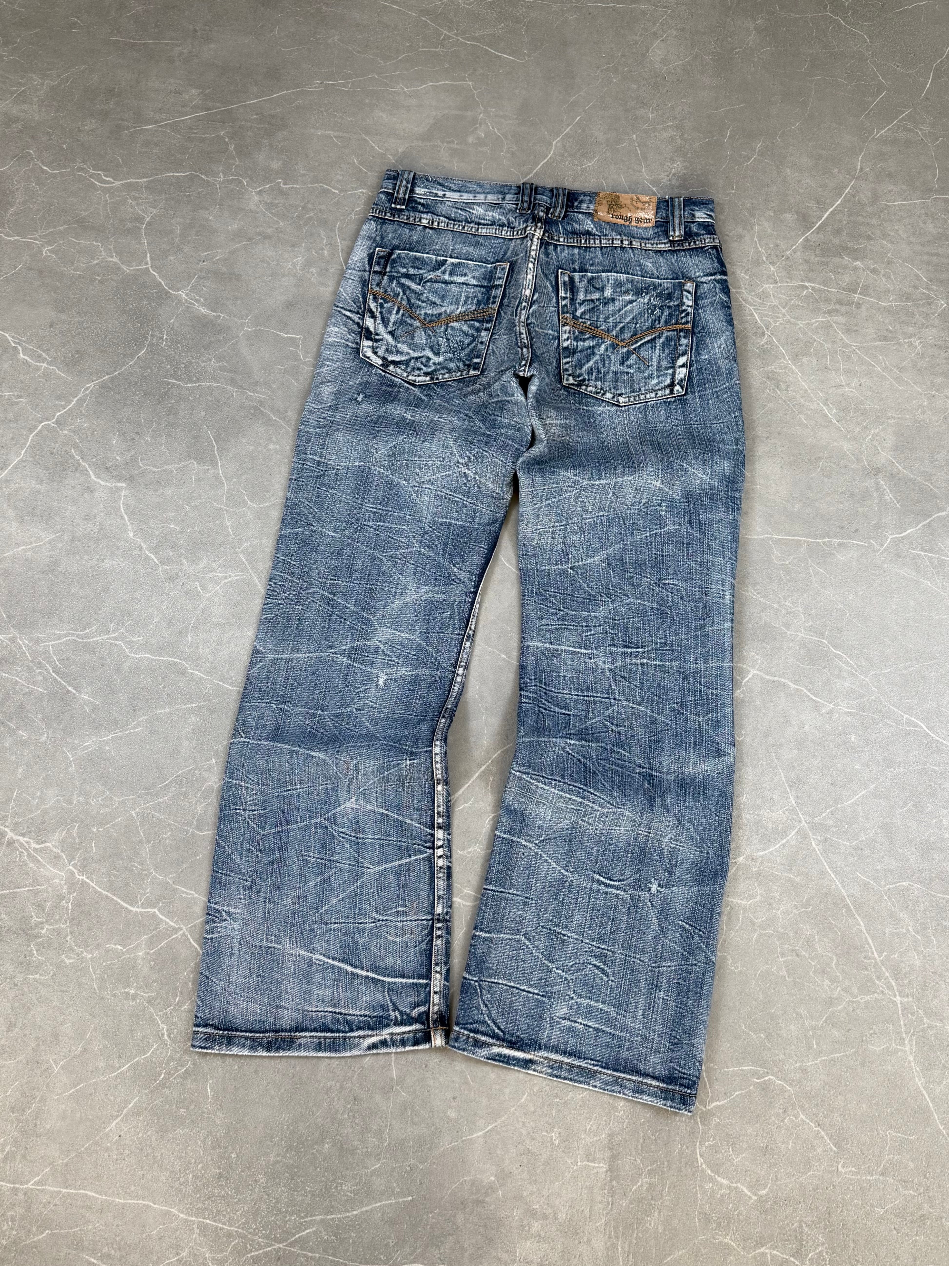 Vintage washed Bootcut Jeans (S)
