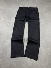 Vintage waxed look Slim Jeans (L)