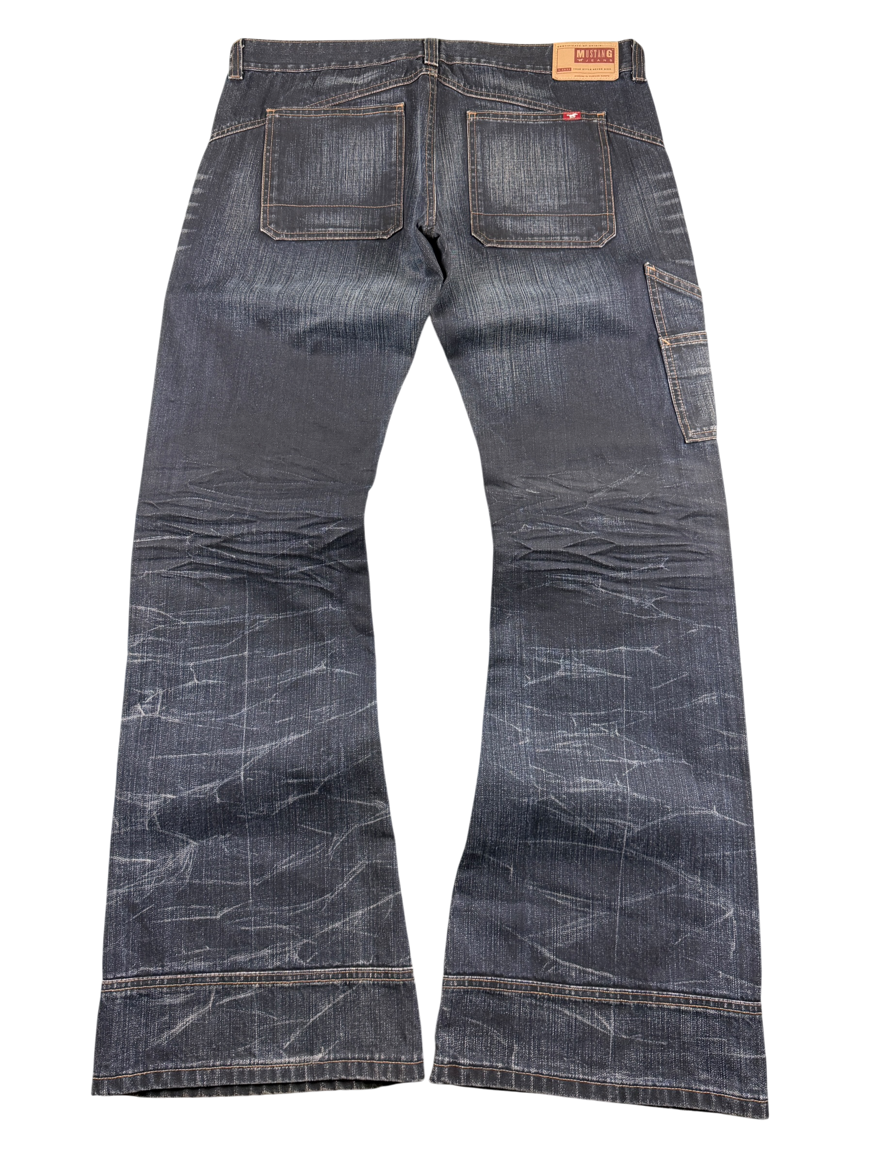 Mustang crazy washed Bootcut Jeans (L-XL)