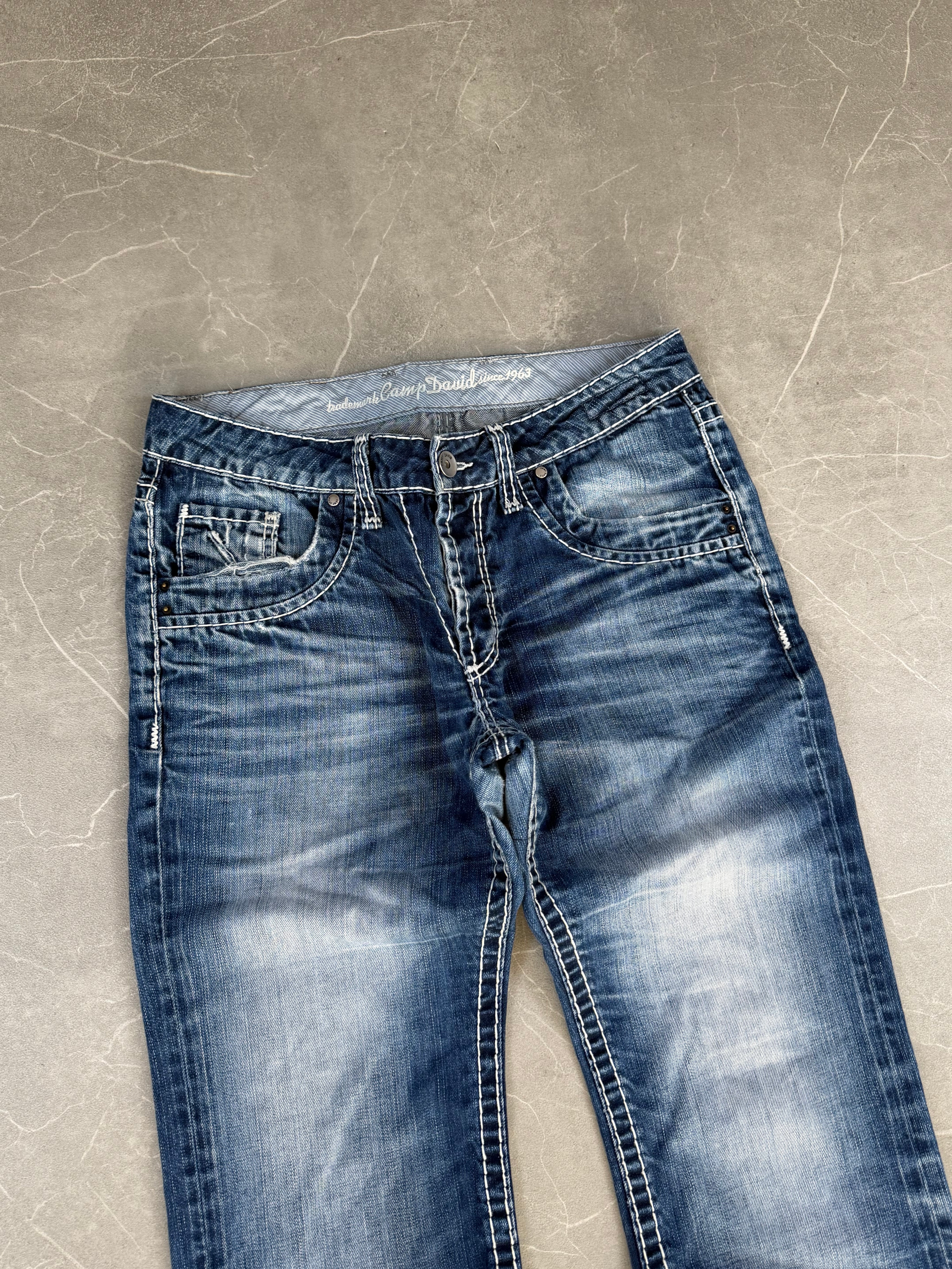 Camp David washed Bootcut Jeans (S)