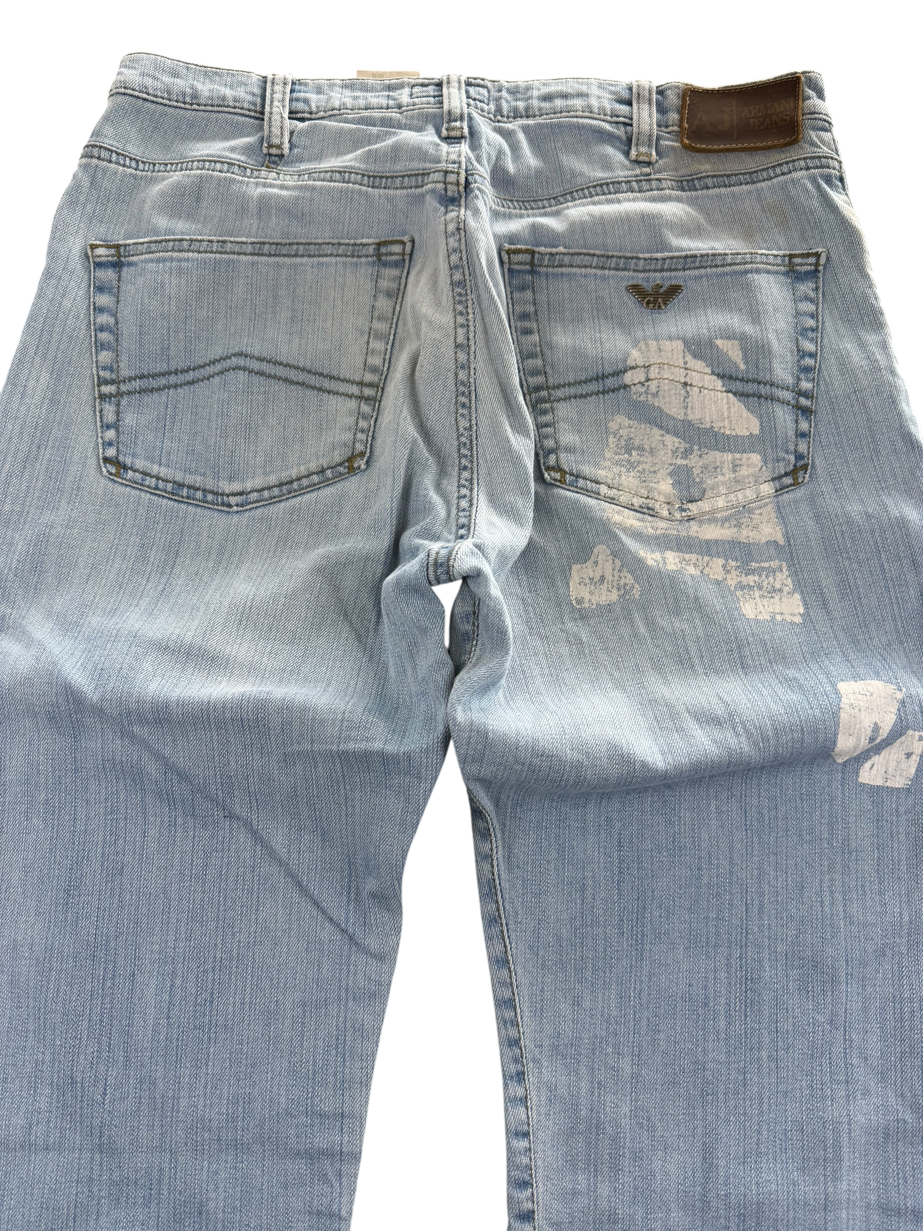 Armani Big Logo Straightfit Jeans (M)