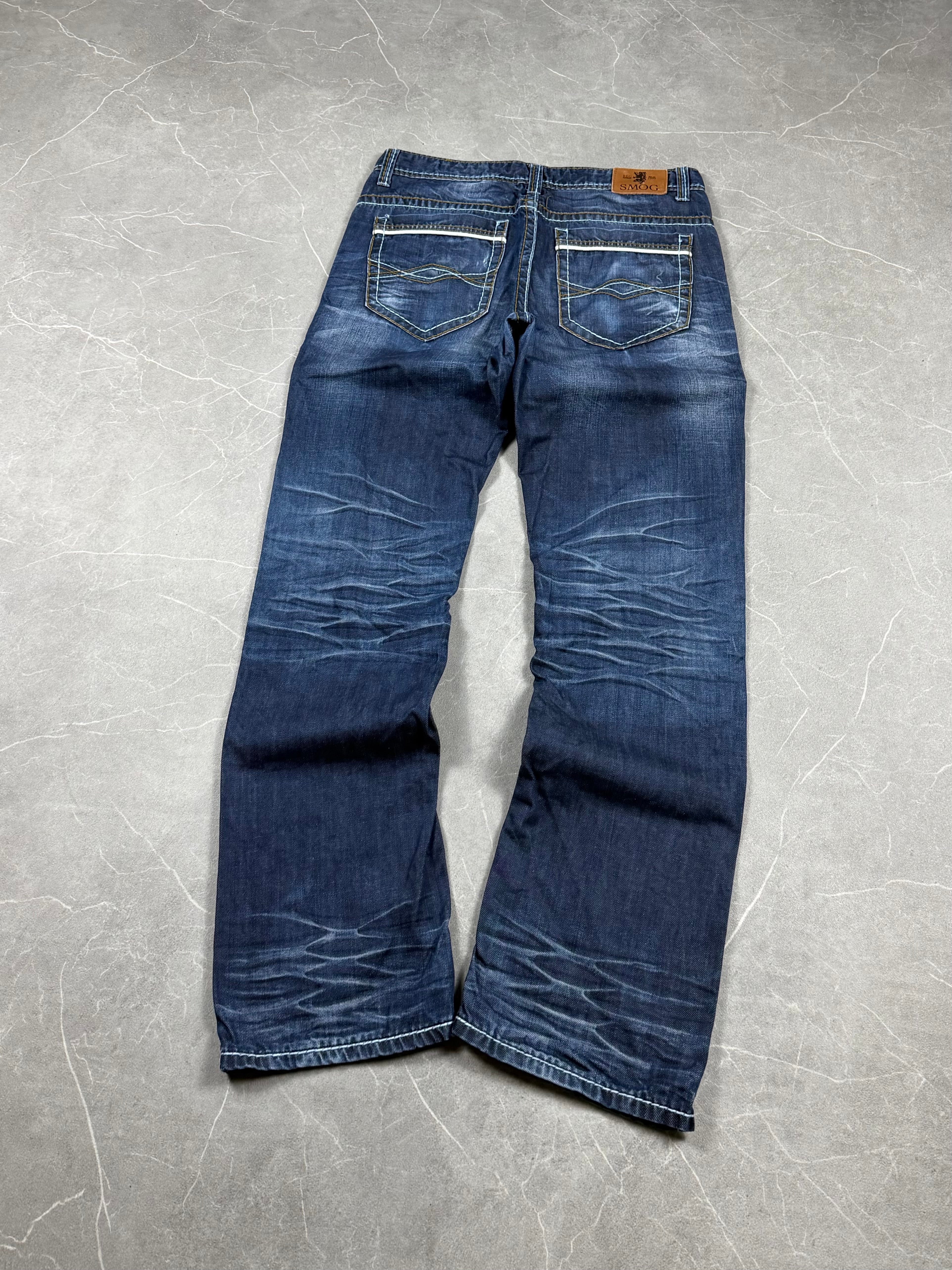 Vintage washed Straight Jeans (XL)