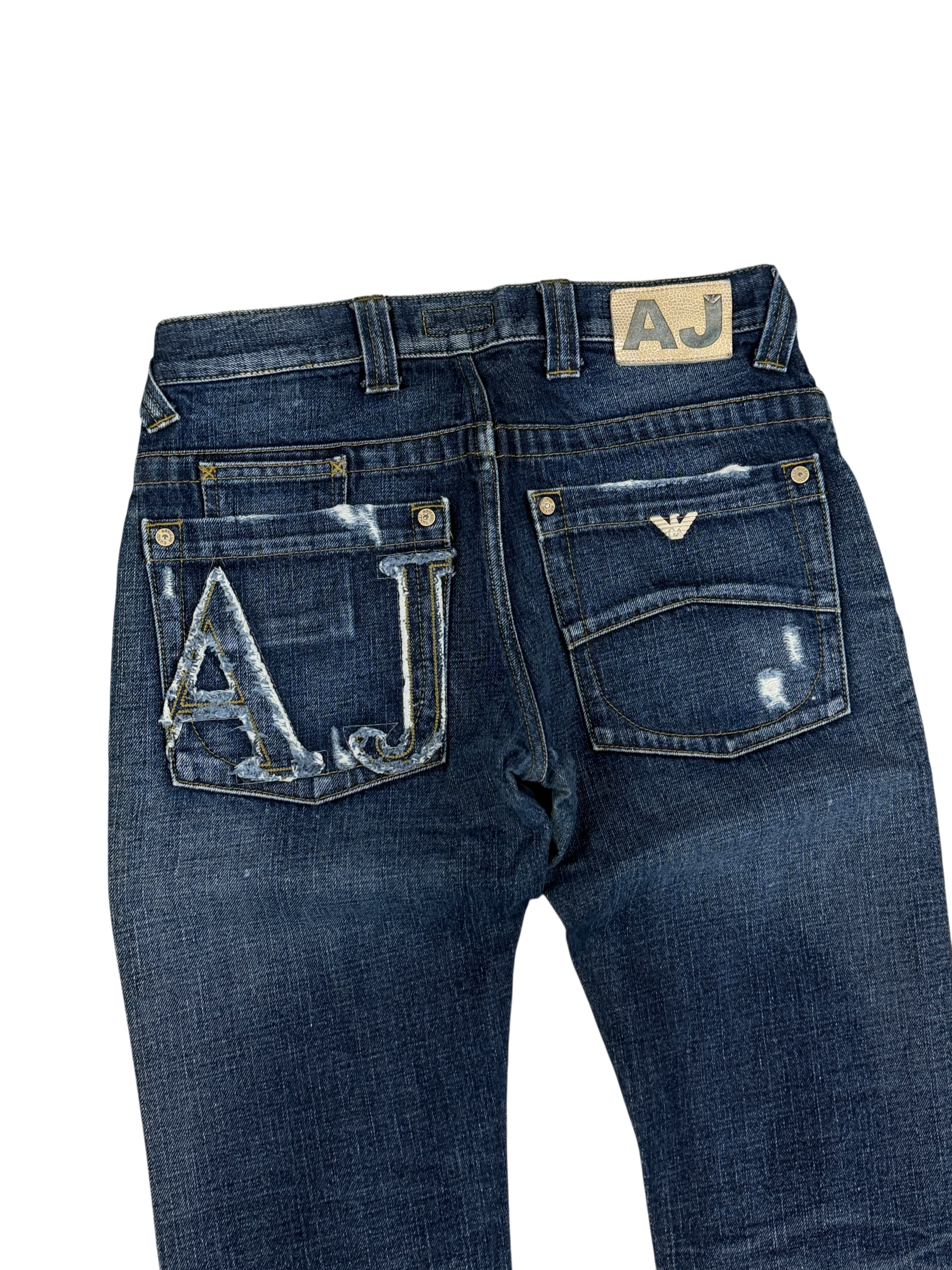 Armani vintage Big Logo washed Jeans (XS)