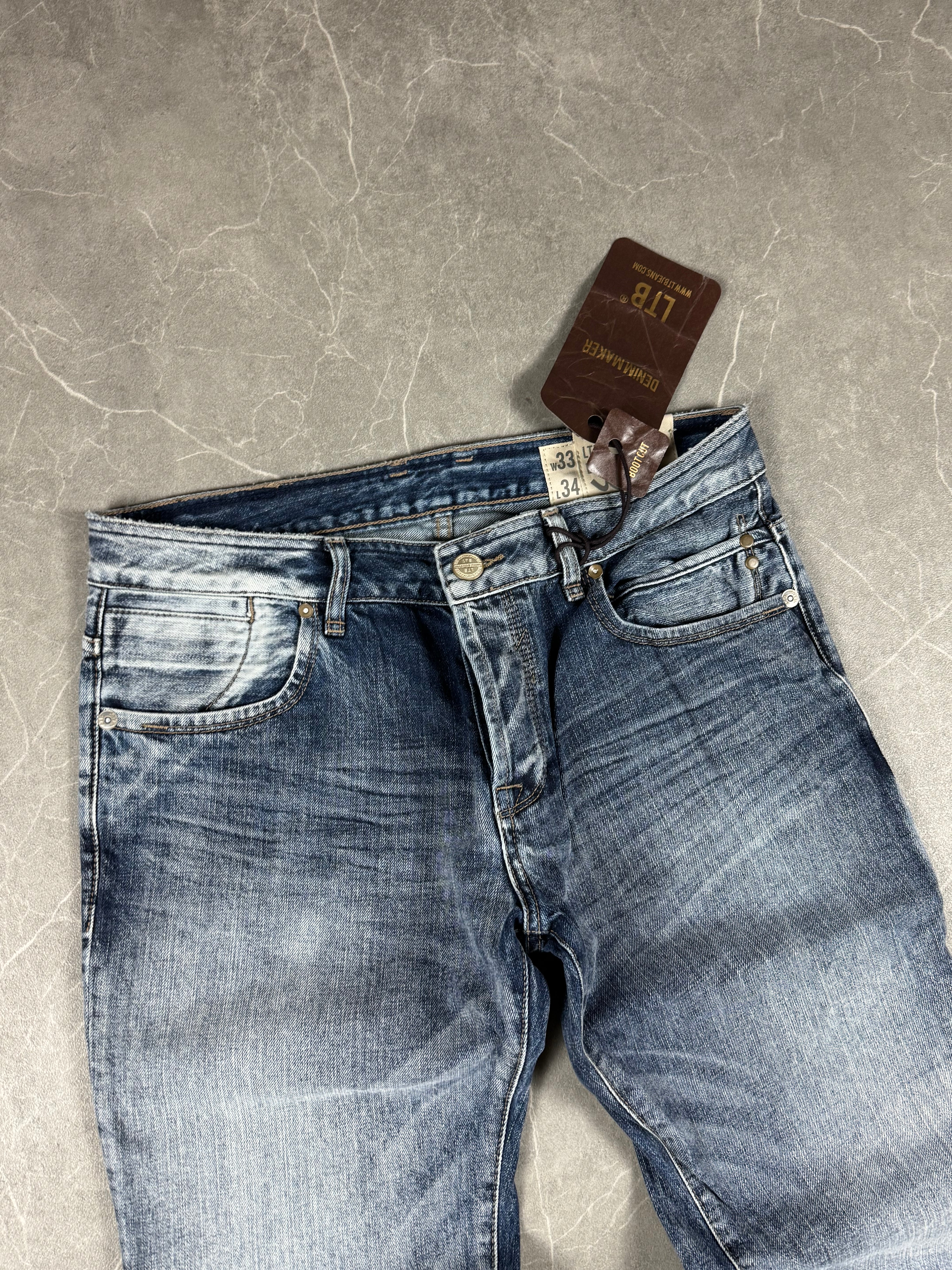 Vintage washed jeans (M)