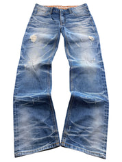 Ultra washed Straight Jeans (S)