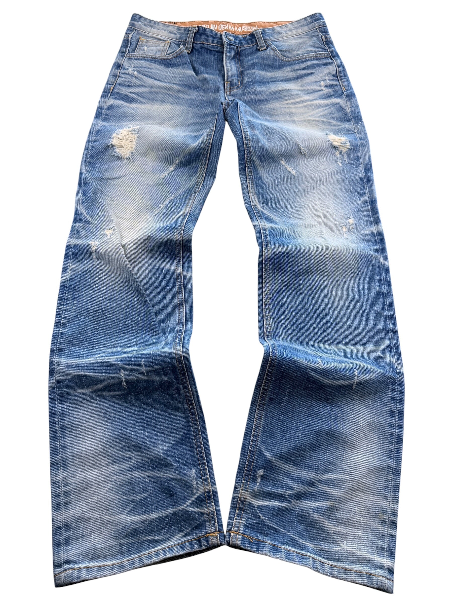 Ultra washed Straight Jeans (S)