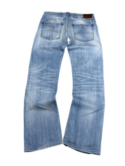 Armani vintage washed straight jeans (S)