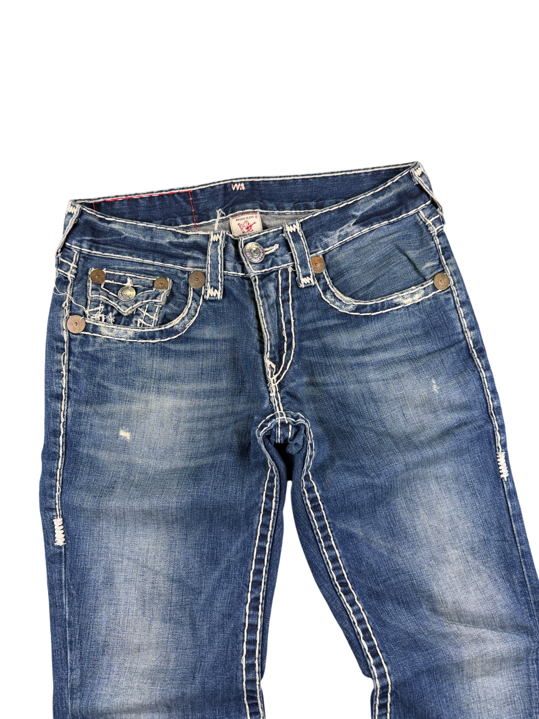 True Religion vintage washed Bootcut Jeans (M)