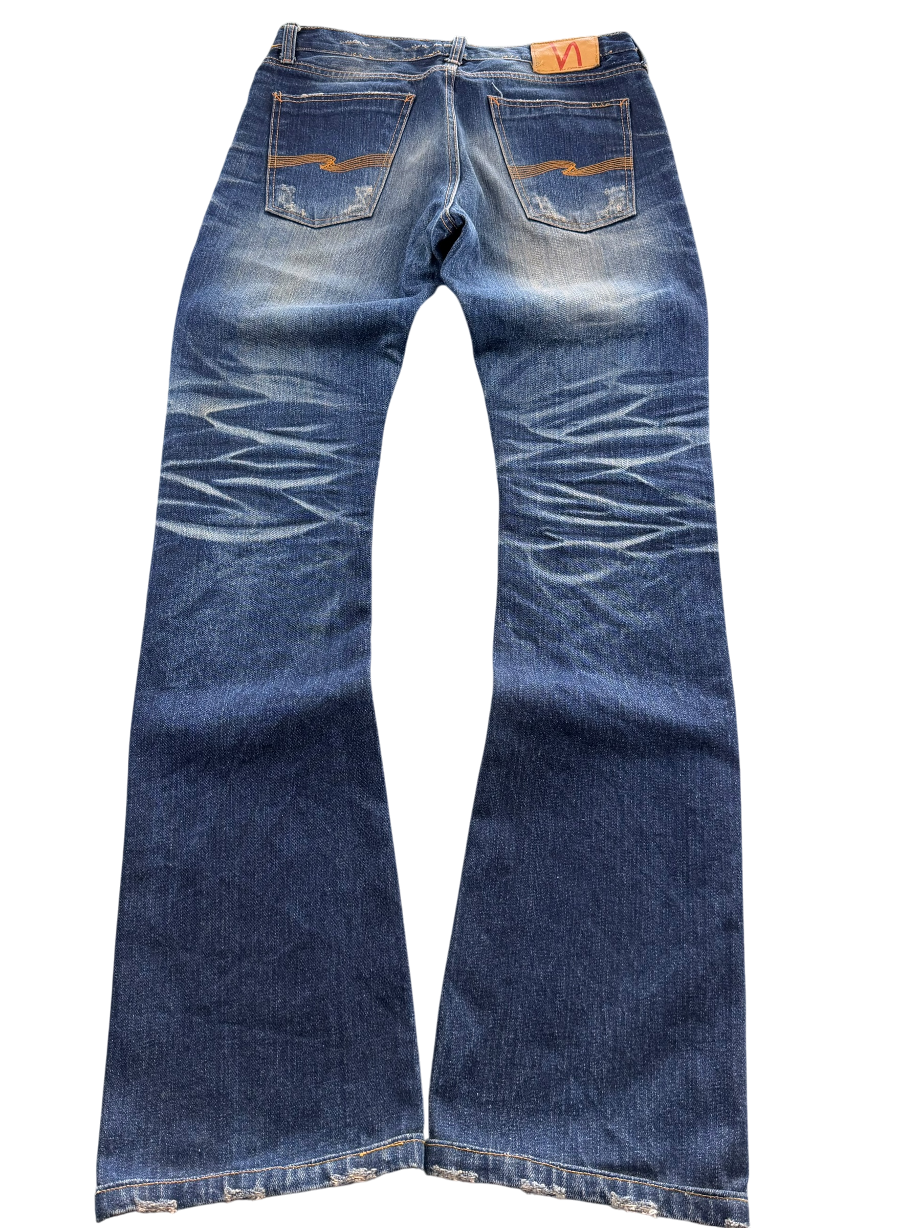Washed Straightfit Jeans (S)