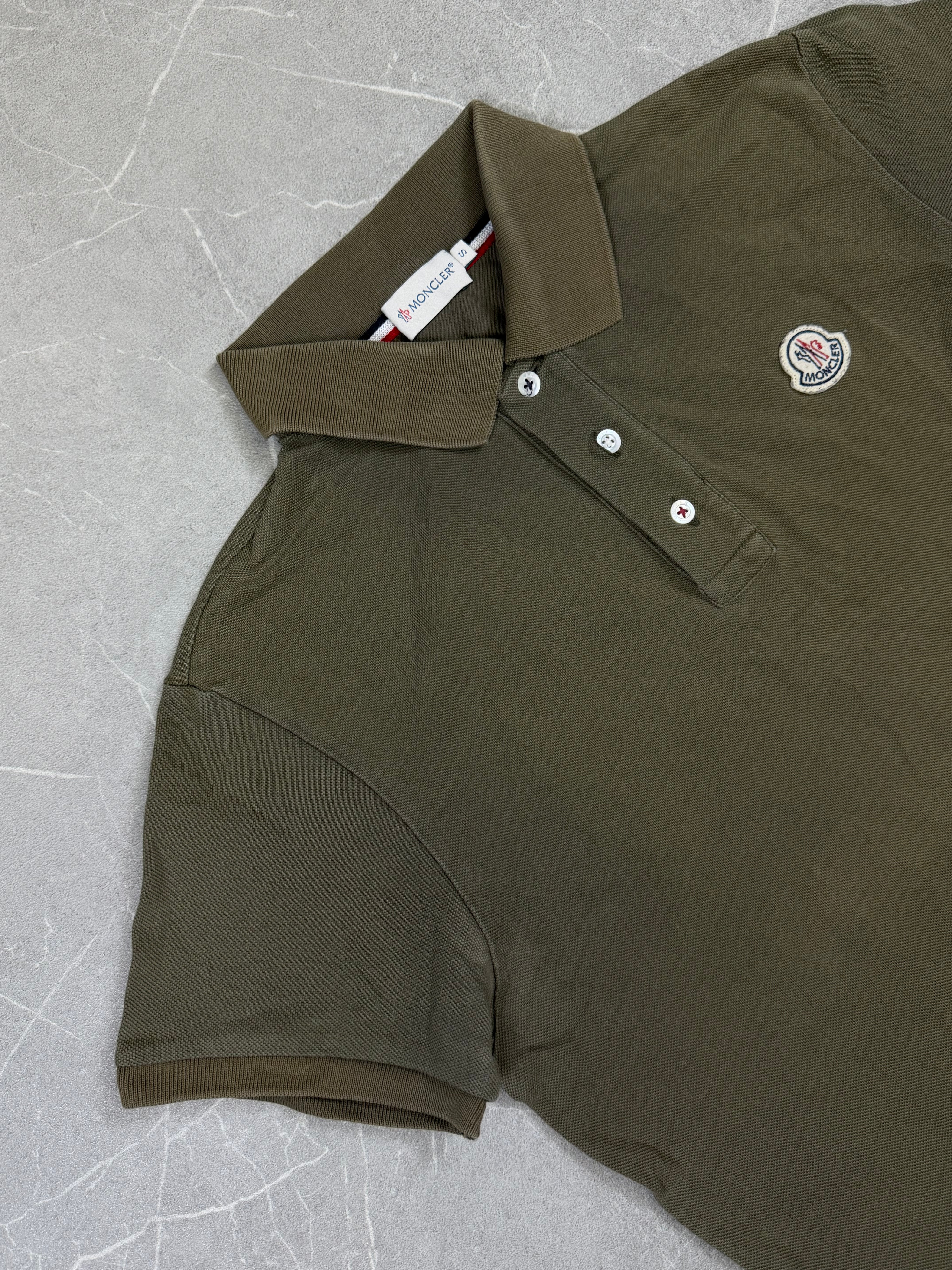 Moncler Slim Fit Polo Shirt (S)