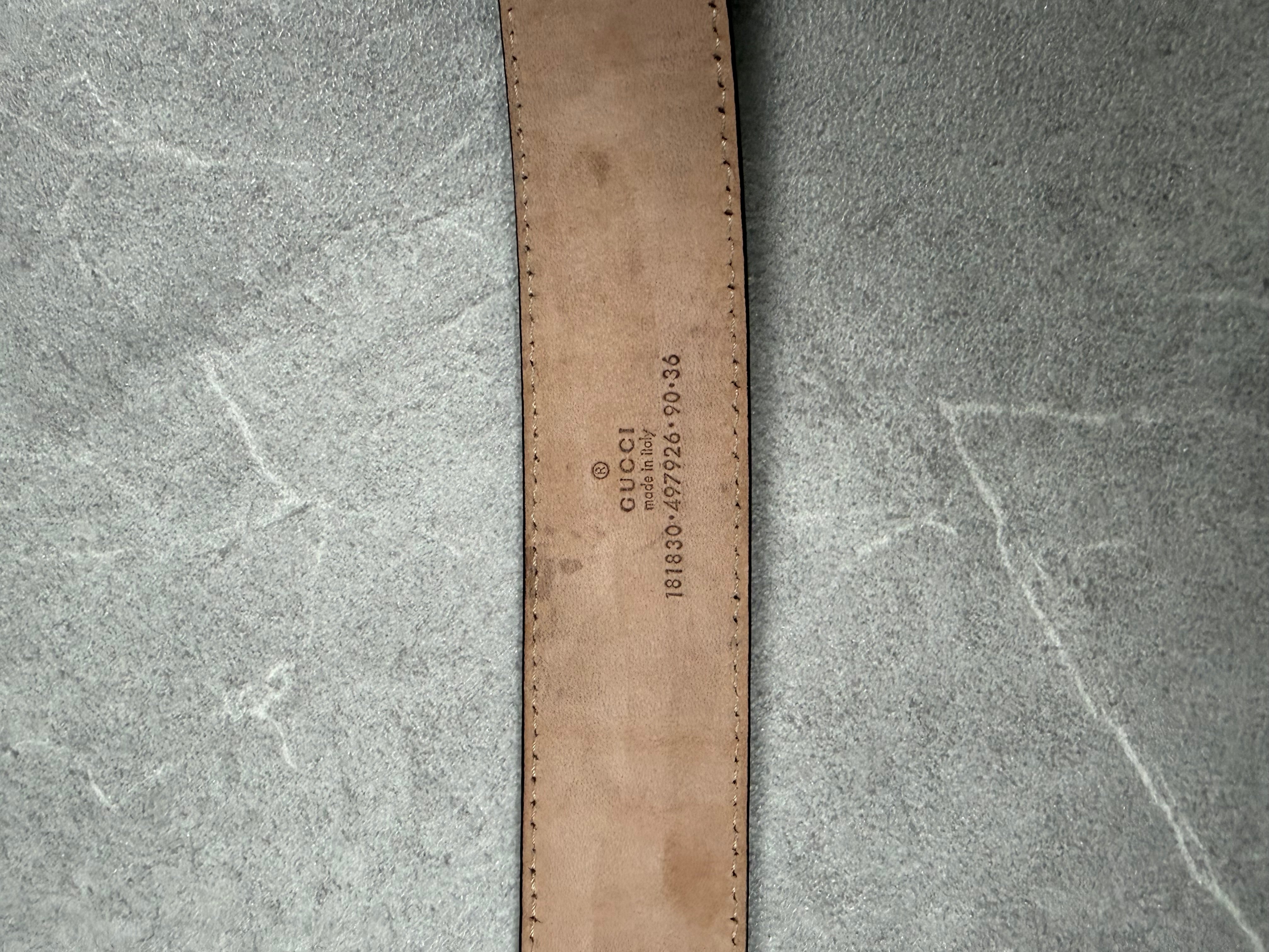 Rare Gucci Monogram Belt (100cm)