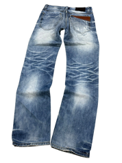 Washed Straight Fit Jeans (S)