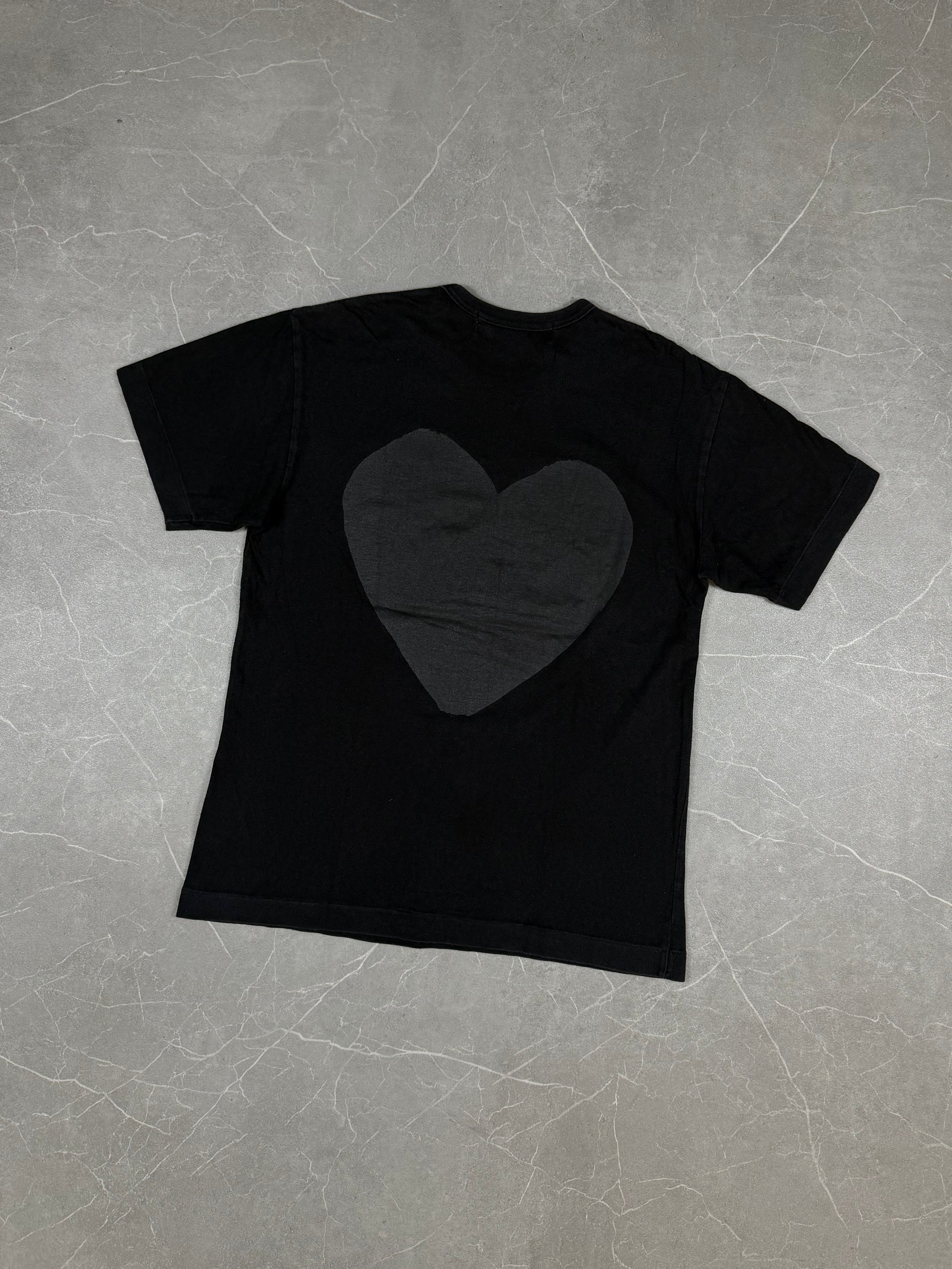 Comme des Garçons Heart Backprint Slim-Tee (M)