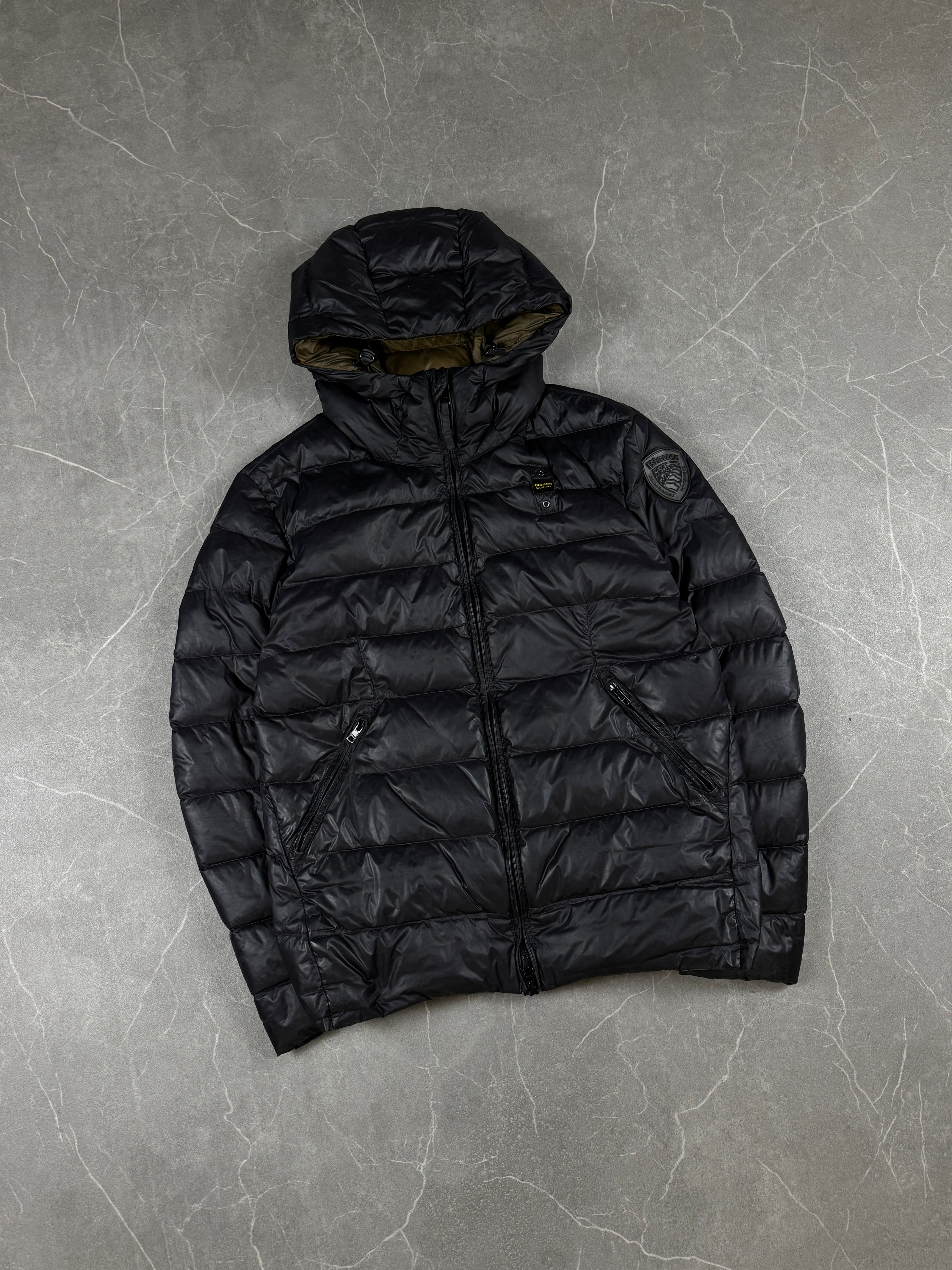 Blue Down Jacket (S)