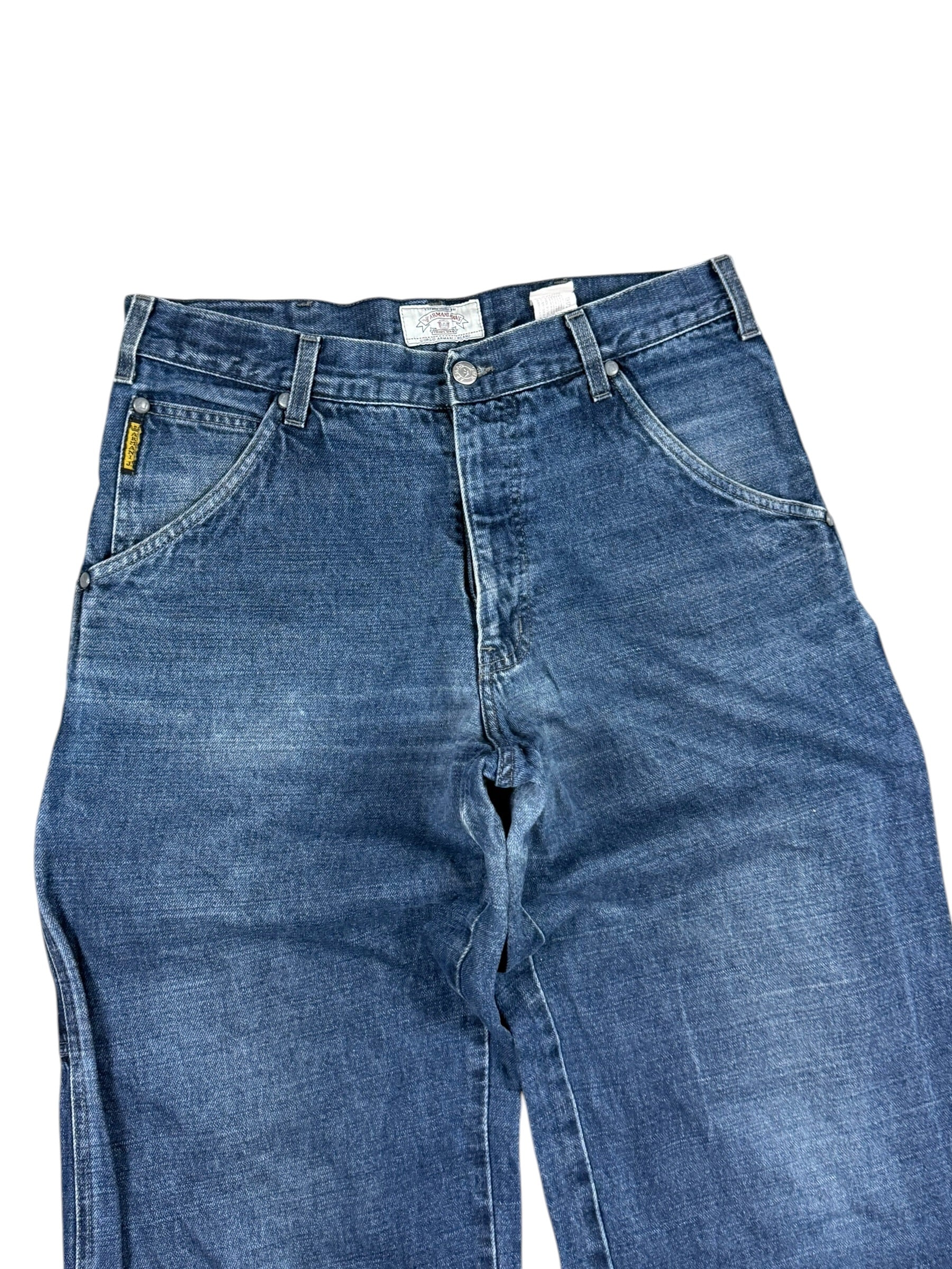 Armani Baggy workwear Jeans (S-M)
