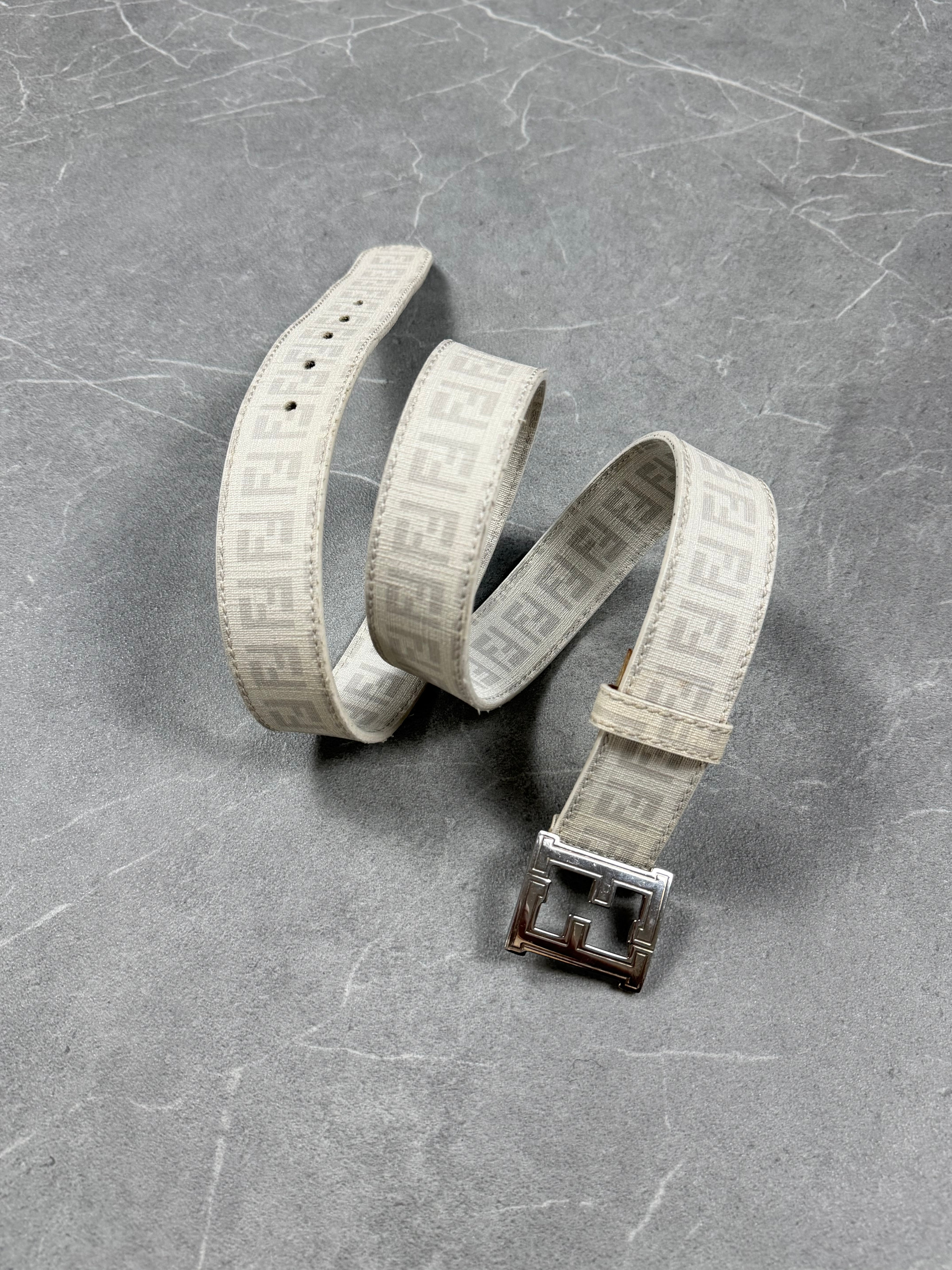 Rare Fendi Monogramm FF Logo Belt (100cm)