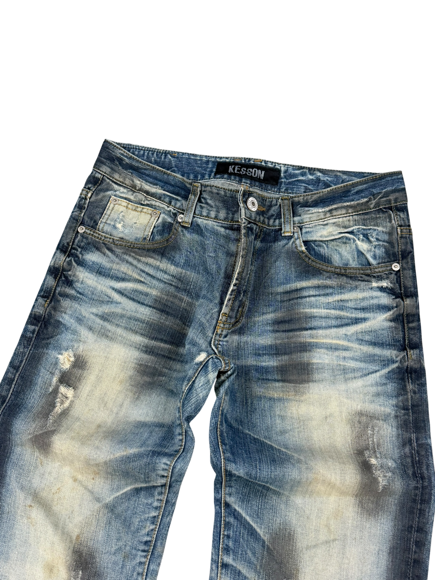 Crazy washed Straightfit Jeans (S)