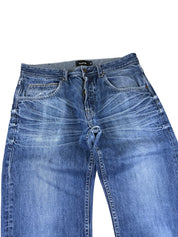 Crazy washed Straight Jeans (L)