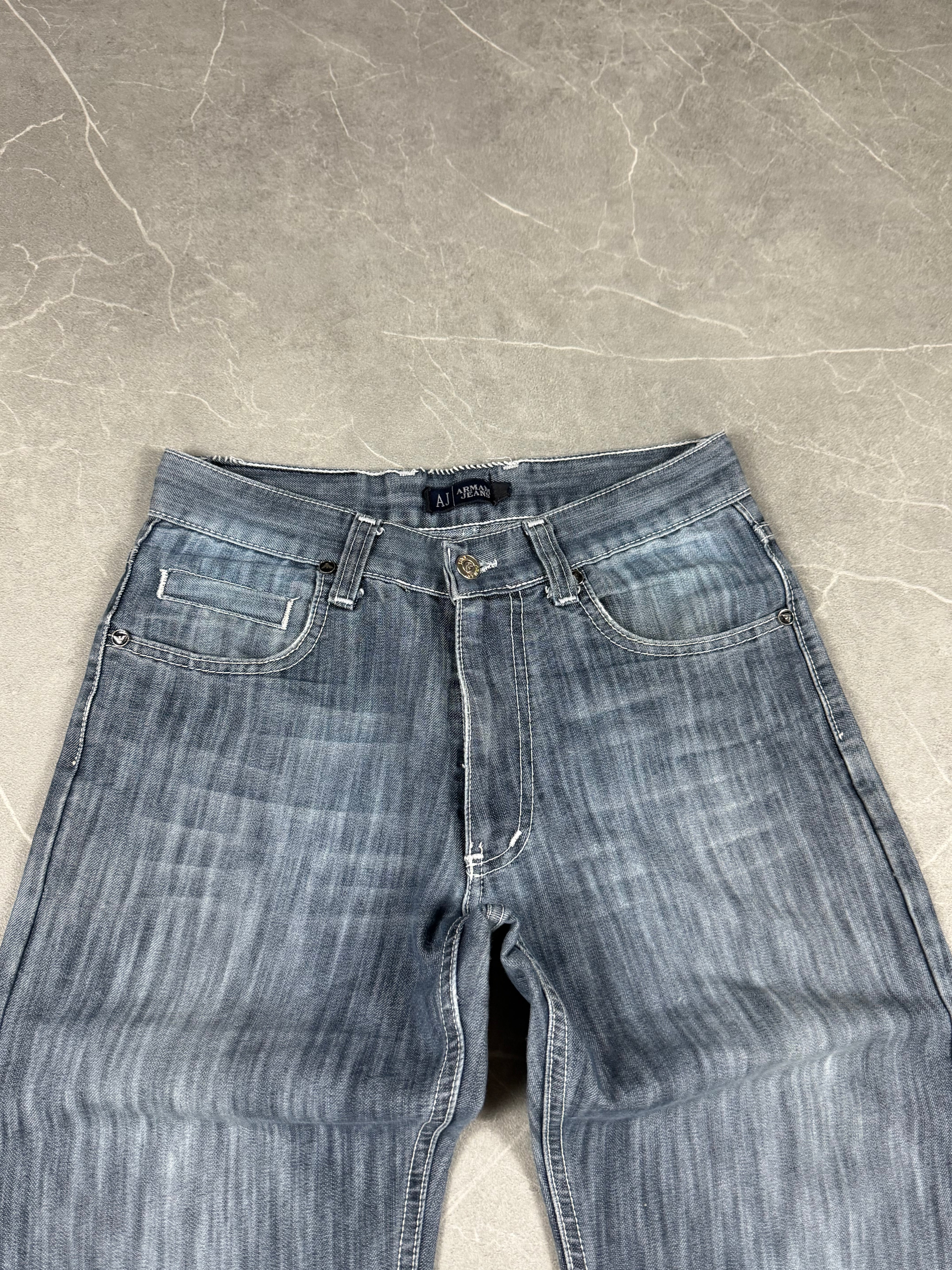 Vintage washed Armani Logo Jeans (XS-S)