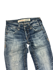 Crazy washed Flared/Bootcut Jeans (XS)