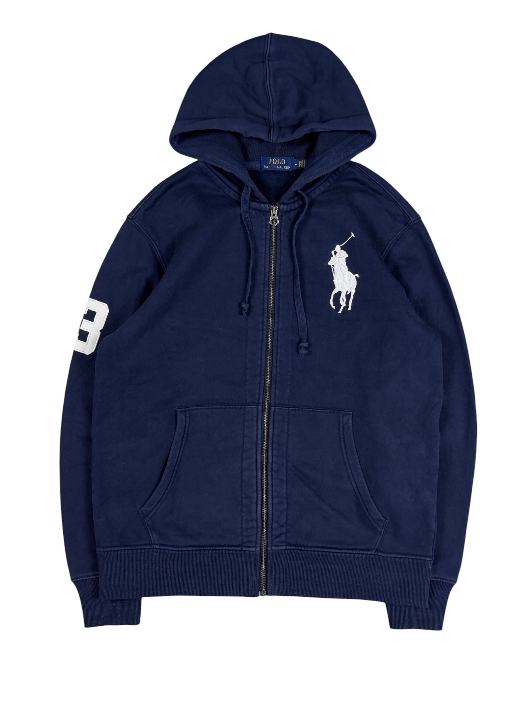 Ralph Lauren Big Pony Zip Hoodie (M)