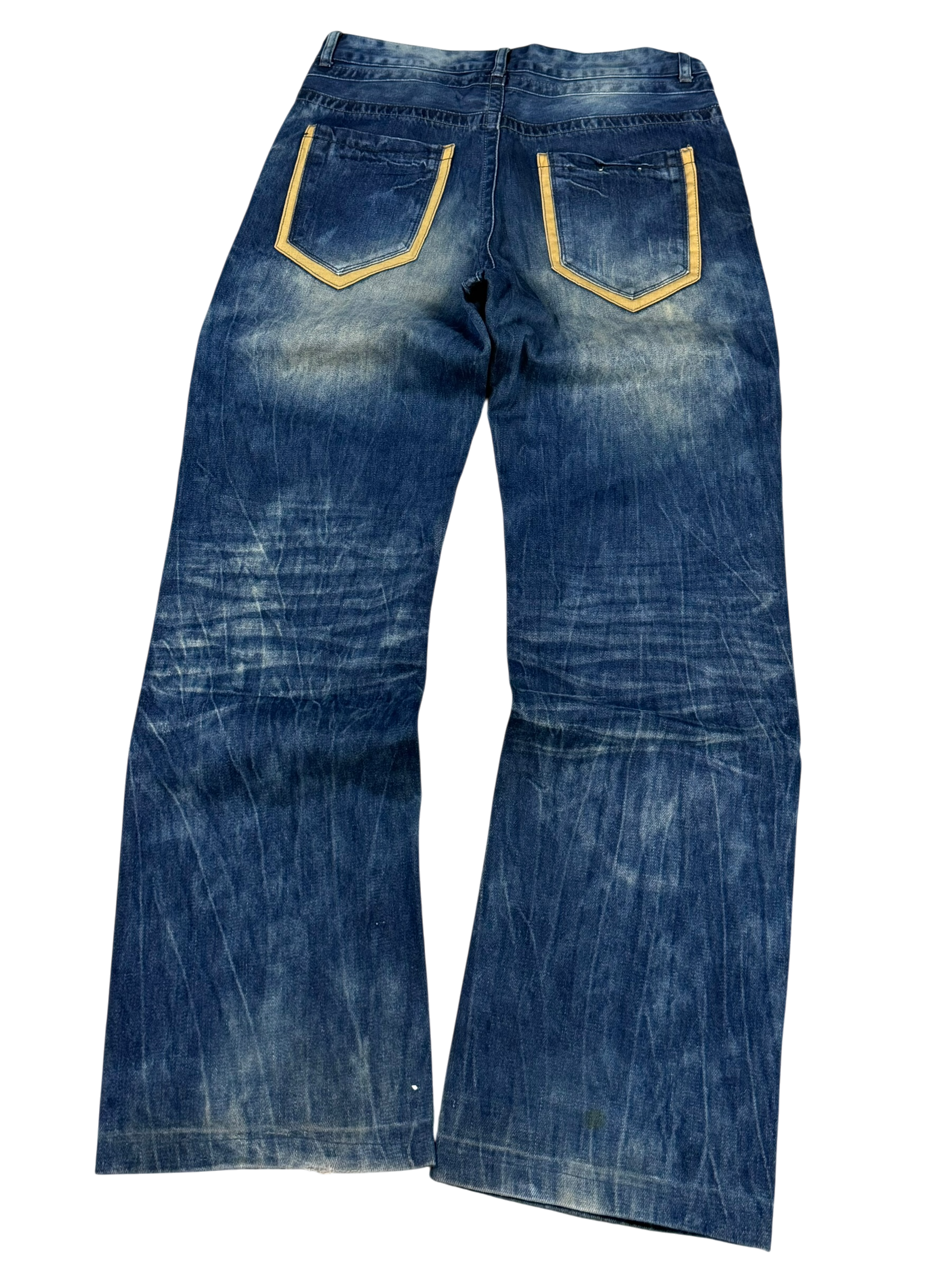 Washed Bootcut Jeans (S)