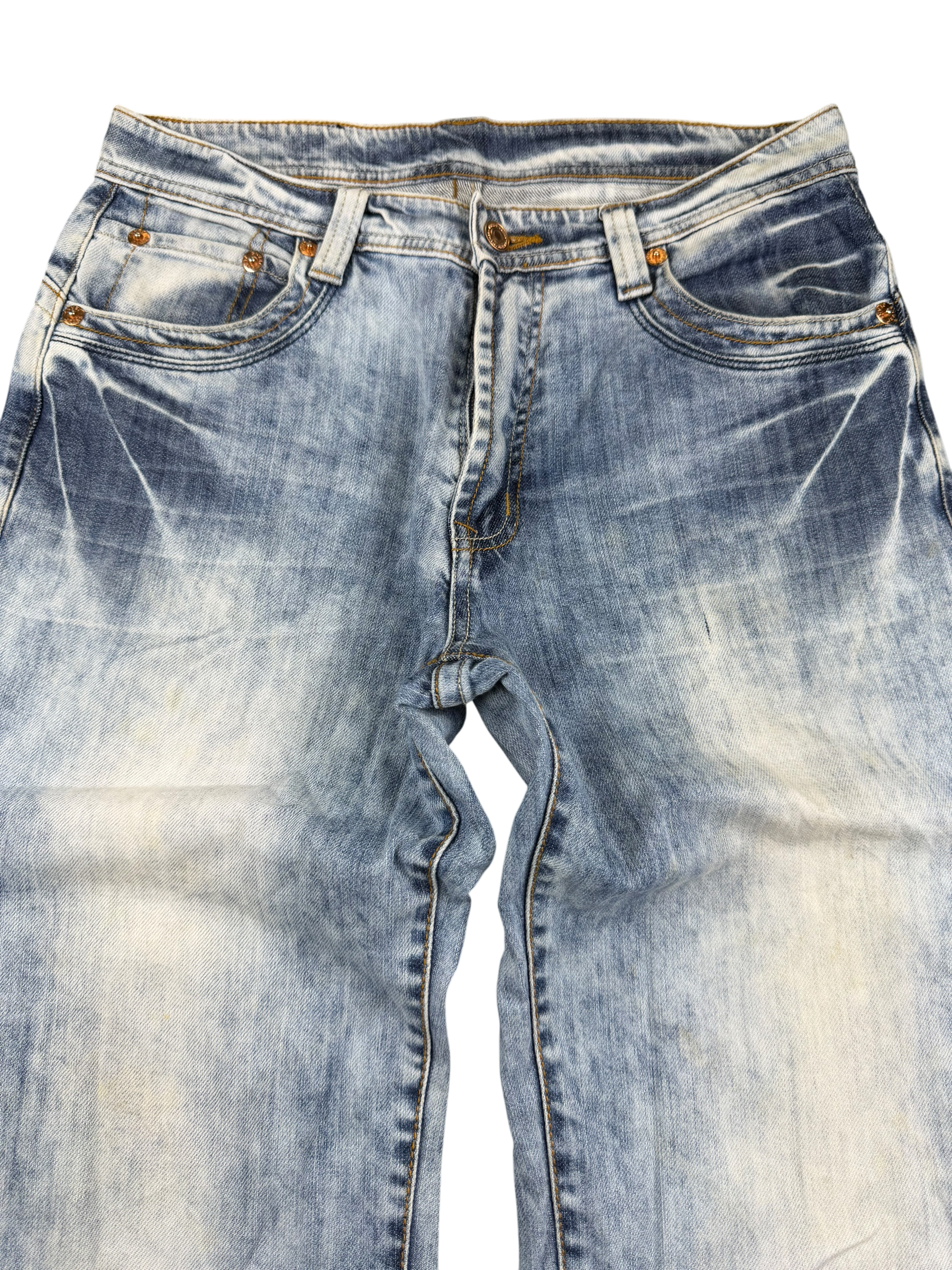 Washed Bootcut Jeans (S)