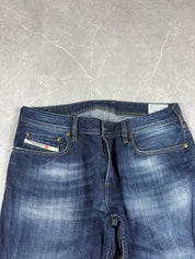 Diesel washed bootcut jeans (S)