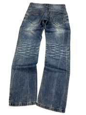 Washed Straightfit Jeans (S-M)