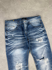 Vintage washed Straight Jeans (M)
