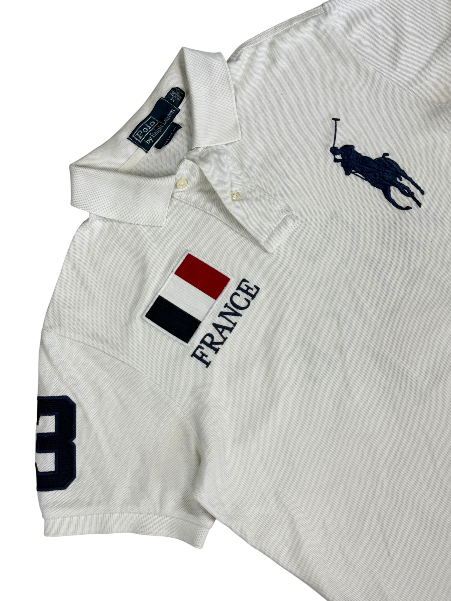 Ralph Lauren Big Pony FRANCE slimfit Poloshirt (M)