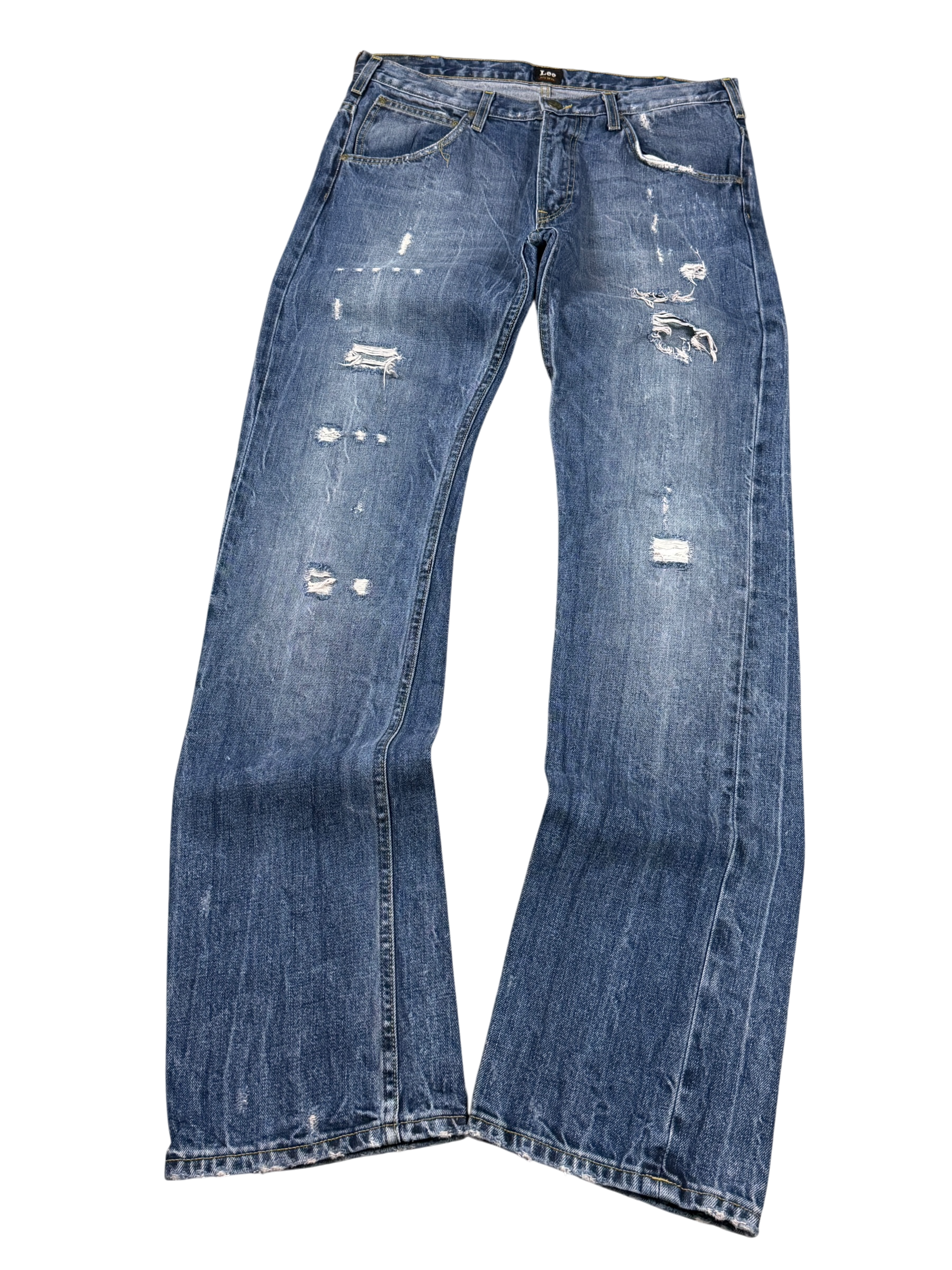 Vintage washed Straight Jeans (L)